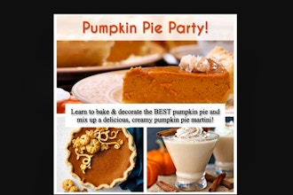 Virtual Baking: Pumpkin Pie Party